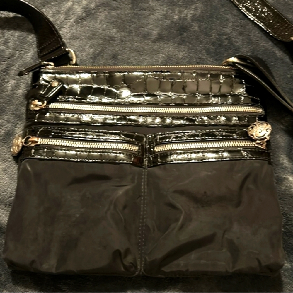 Brighton Black Crossbody Bag - Picture 6 of 14